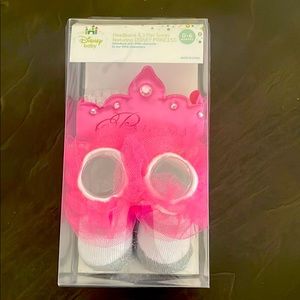 Disney baby headband and socks
